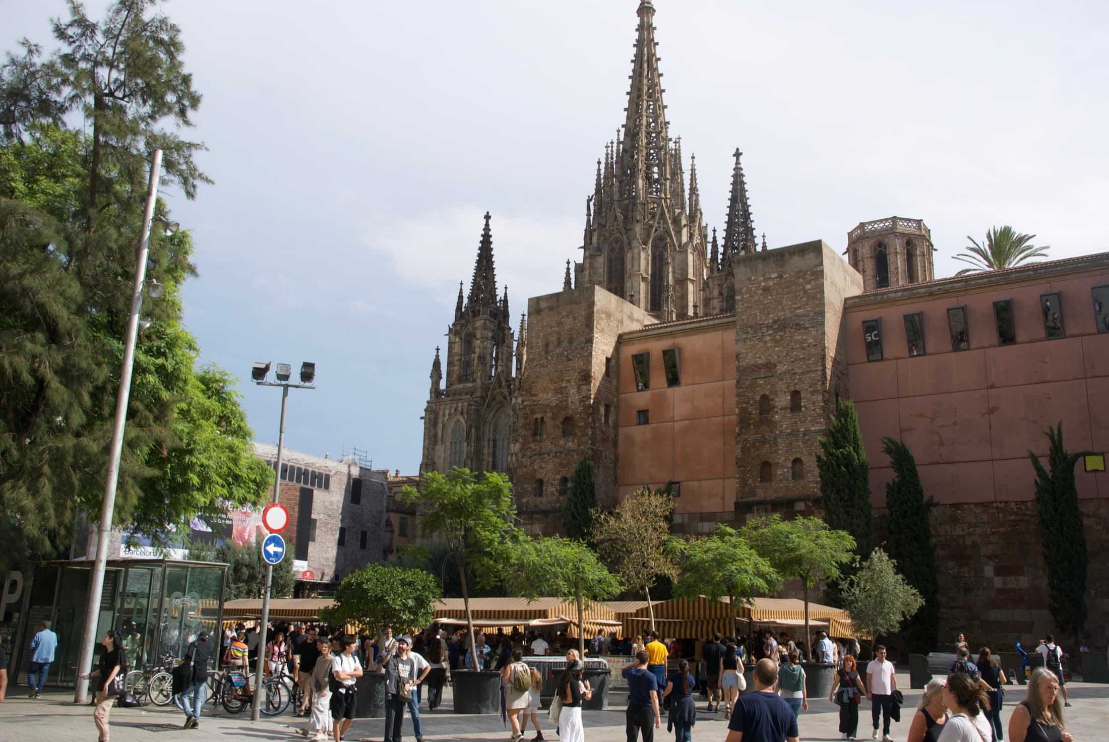 Barcelona Cathedral in the Gothic Quarter