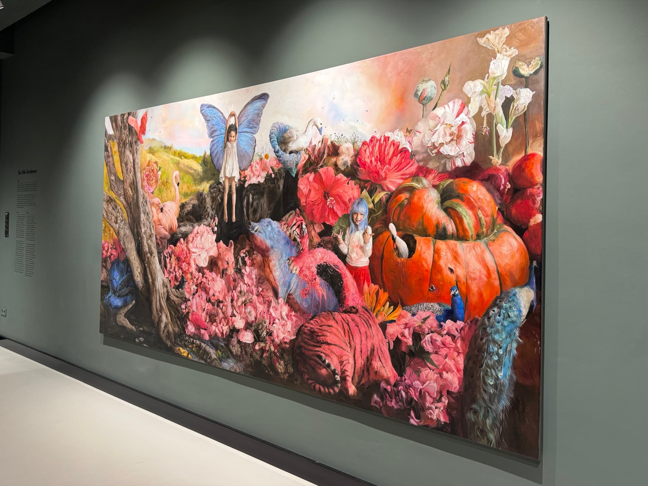 Art inside MOCO Museum